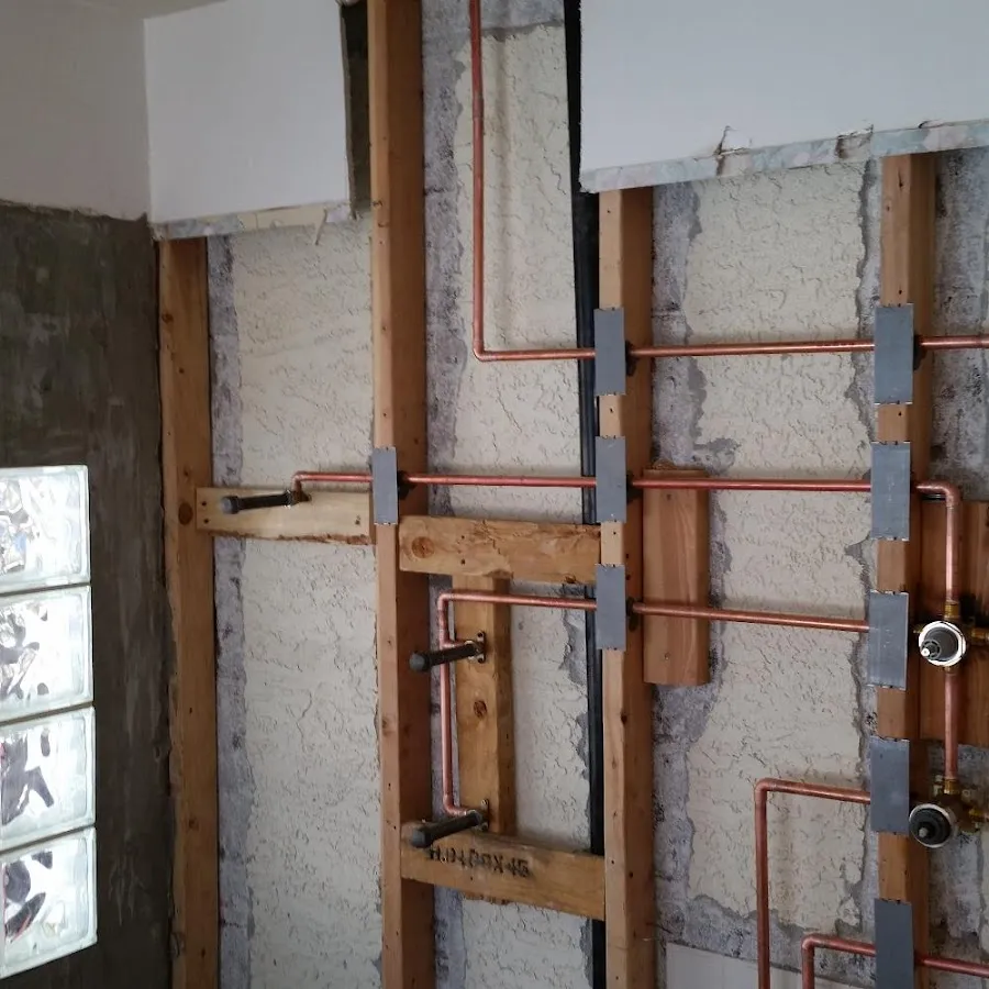 Copper pipe installation for Repiping in Wells